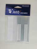 JET6 Tri-Fletch Fletching Tape for Easton X10 Arrows